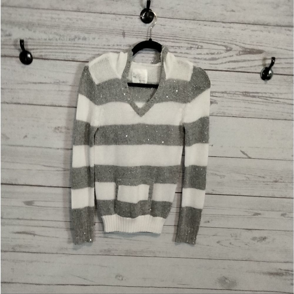 "Justice" girls sweater with hood